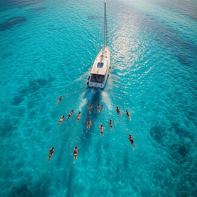 Snorkeling session
